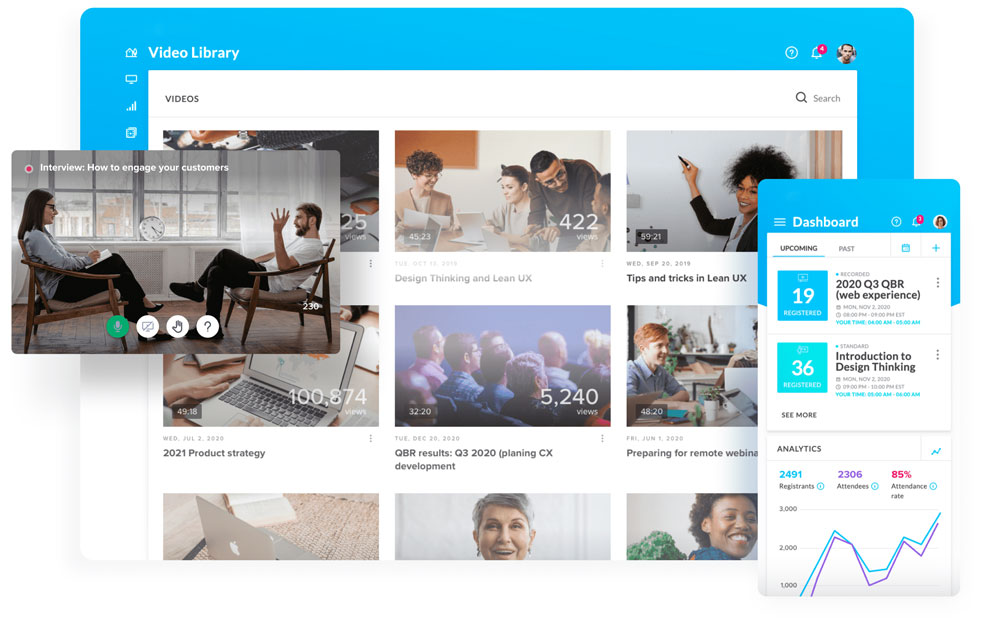 نرم افزار ویدیو کنفرانس GoToWebinar