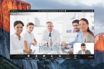 ویدئو کنفرانس نرم افزاری Yealink VC Desktop