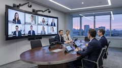 اتاق کنفرانس هوشمند چیست؟ مزایا و قابلیت های اتاق کنفرانس هوشمند