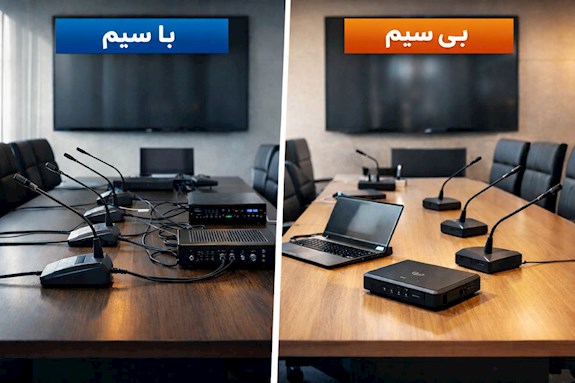 سیستم کنفرانس با سیم یا بی‌سیم - بهترین انتخاب برای شما