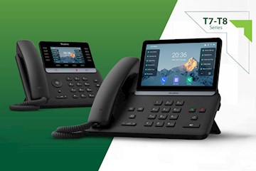 خرید نسل جدید تلفن‌های تصویری یالینک – سری T7 و T8