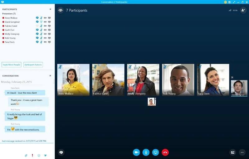 نرم افزار ویدئو کنفرانس اسکایپ Skype
