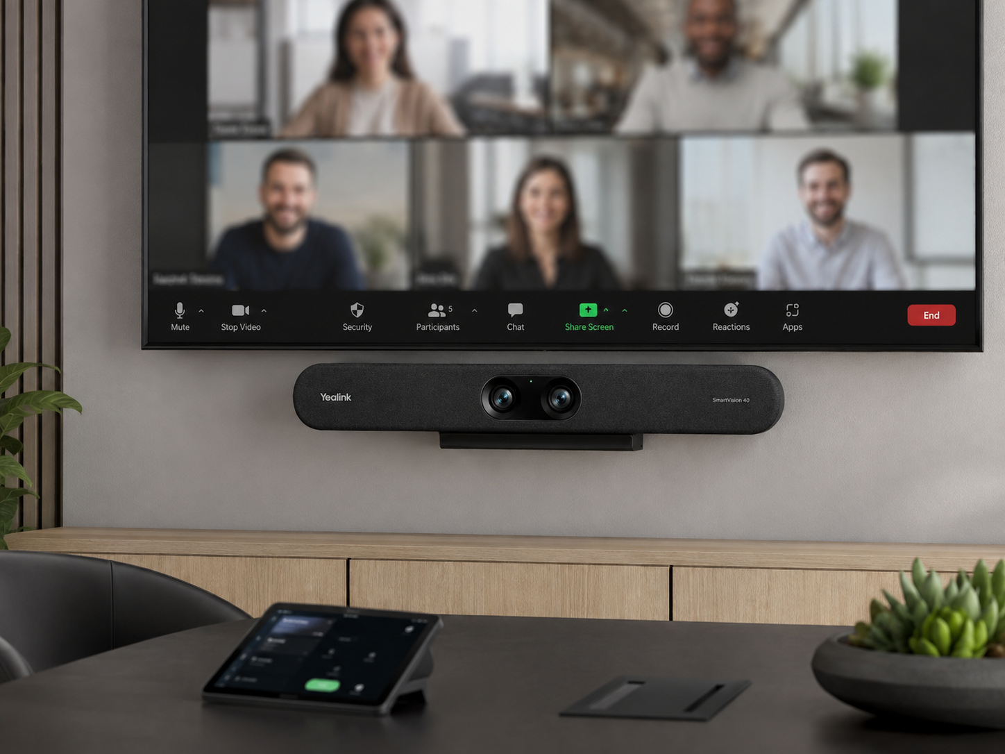 هوش مصنوعی در وب کم SmartVision 40