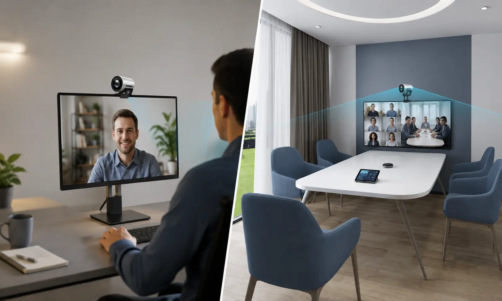 تفاوت UVC30 Desktop و UVC30 Room