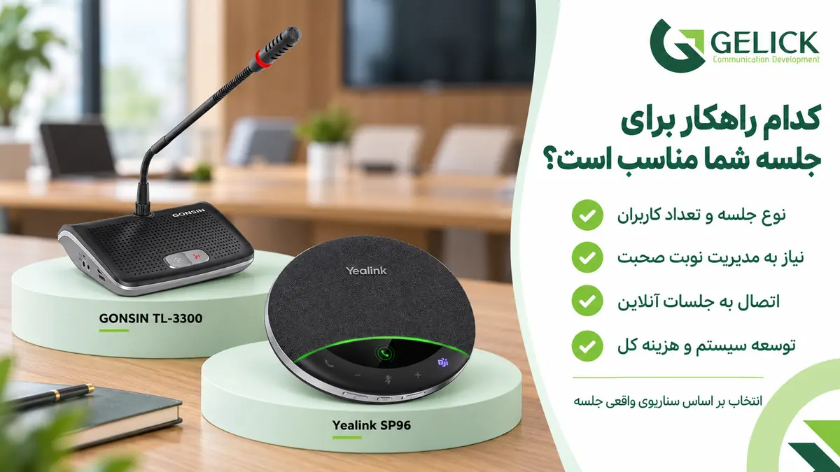 چطور بهترین تجهیزات کنفرانس را برای اتاق جلسه انتخاب کنیم